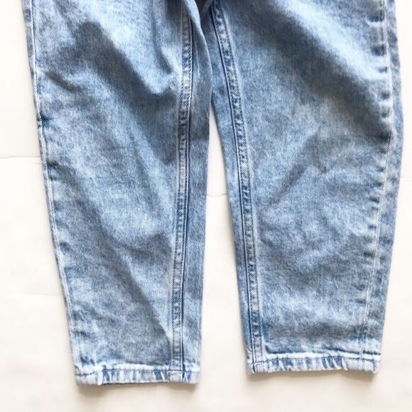 H&M light acid wash pull up draw string jeans EUC 3-4Y - Picture 3 of 5